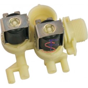 ELECTROVALVULA DUPLA C/SAIDAS LATERAIS ARISTON INDESIT 074586