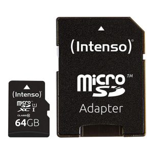 CARTÃO MEMÓRIA 64GB INTENSO