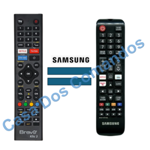 COMANDO BRAVO COMPATÍVEL SAMSUNG