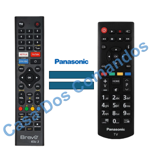 COMANDO BRAVO COMPATÍVEL COM PANASONIC - Image 2