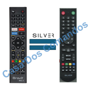 COMANDO BRAVO COMPATÍVEL COM SILVER