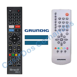 COMANDO BRAVO COMPATÍVEL GRUNDIG