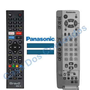 COMANDO BRAVO COMPATÍVEL PANASONIC