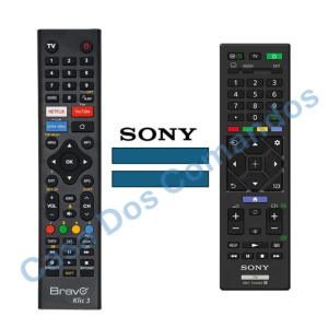 COMANDO BRAVO COMPATÍVEL SONY