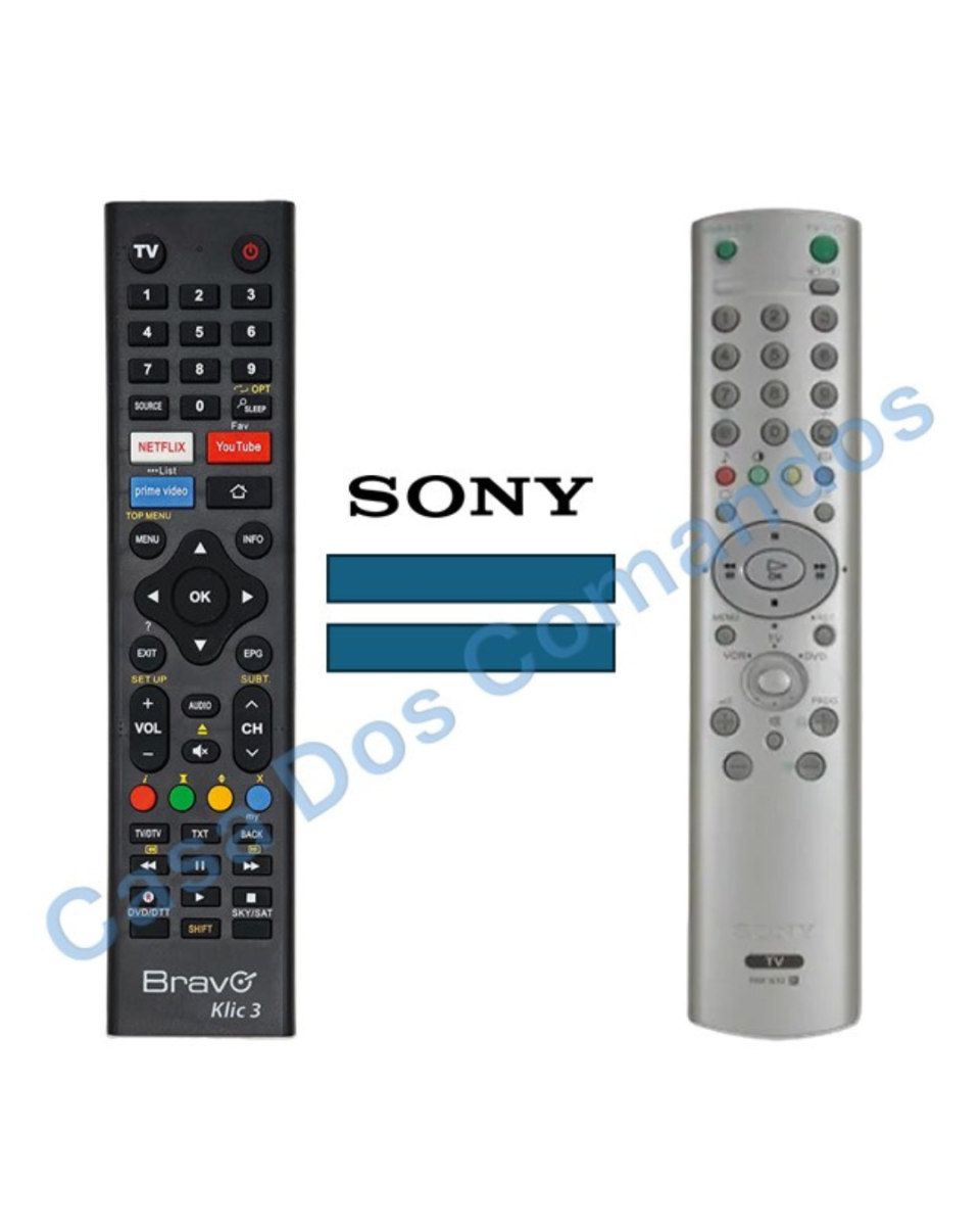 COMANDO BRAVO COMPATÍVEL COM SONY