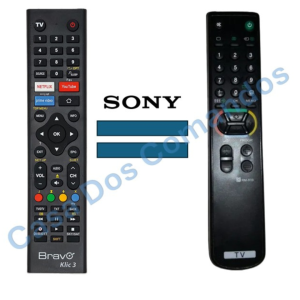 COMANDO BRAVO COMPATÍVEL COM SONY