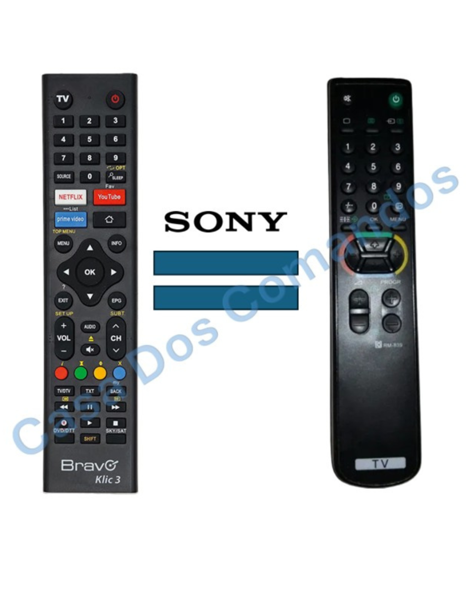 COMANDO BRAVO COMPATÍVEL COM SONY