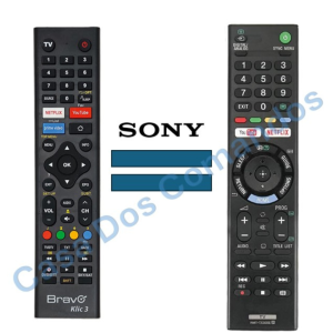 COMANDO BRAVO COMPATÍVEL COM SONY