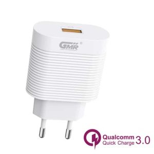 CARREGADOR COM CABO USB QC 3.0A